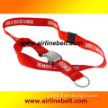 Remove Before Flight Embroidered Keyring Lanyard